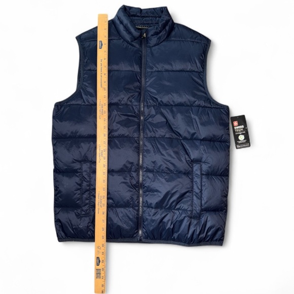 NWT Swiss Tech Men's Dark Blue PufferVest - Picture 3 of 6